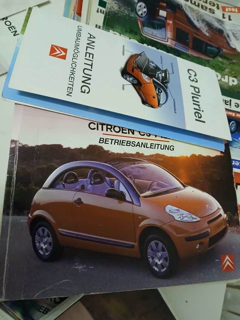 Instrukcje obsługi samochodów Citroen C3  C2 C5 C8