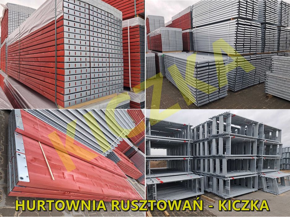 RUSZTOWANIE POZNAŃSKIE - Rusztowania Typ Plettac Baumann Rux Bosta