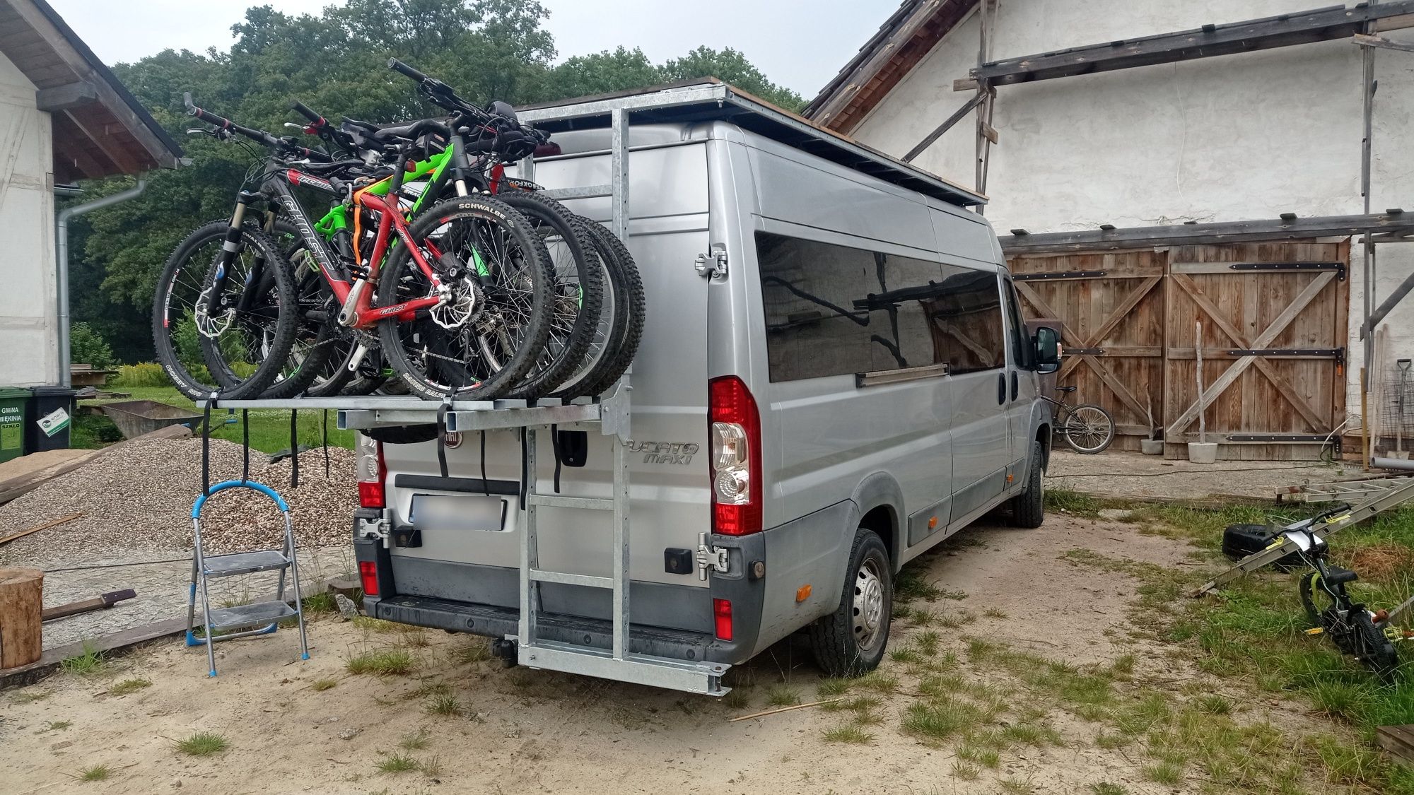 Bagażnik rowerowy do Ducato