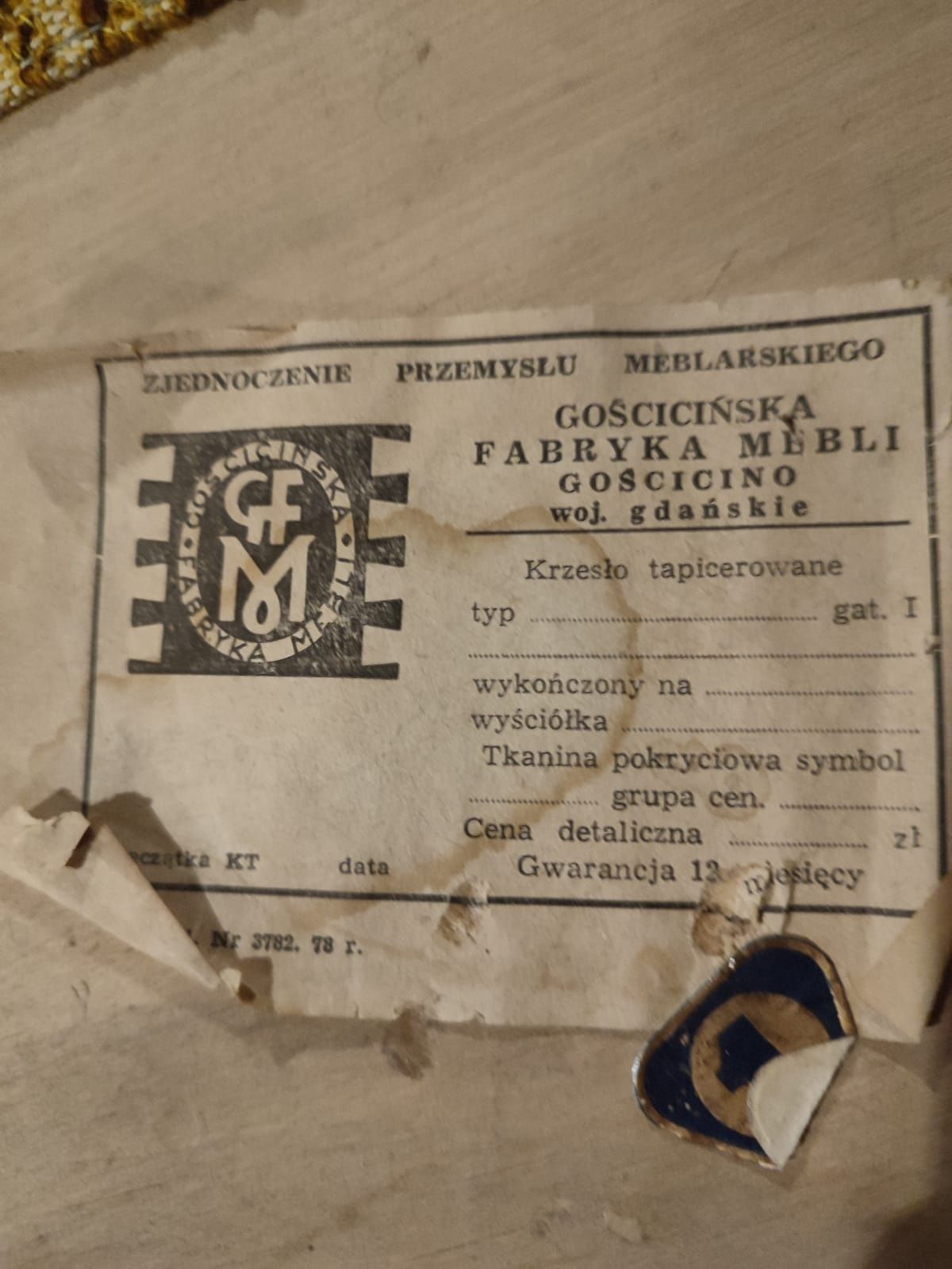 Krzesła dębowe piaskowane