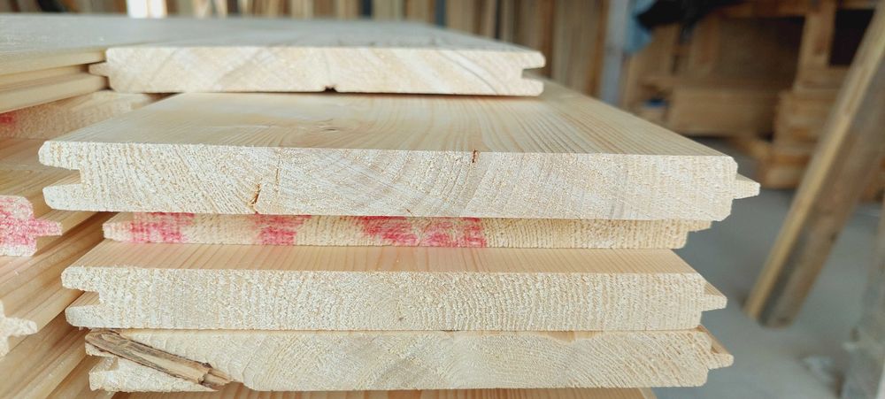 Deska na elewację, obiciowa 19x196mm, szeroka deska na wiaty i altany