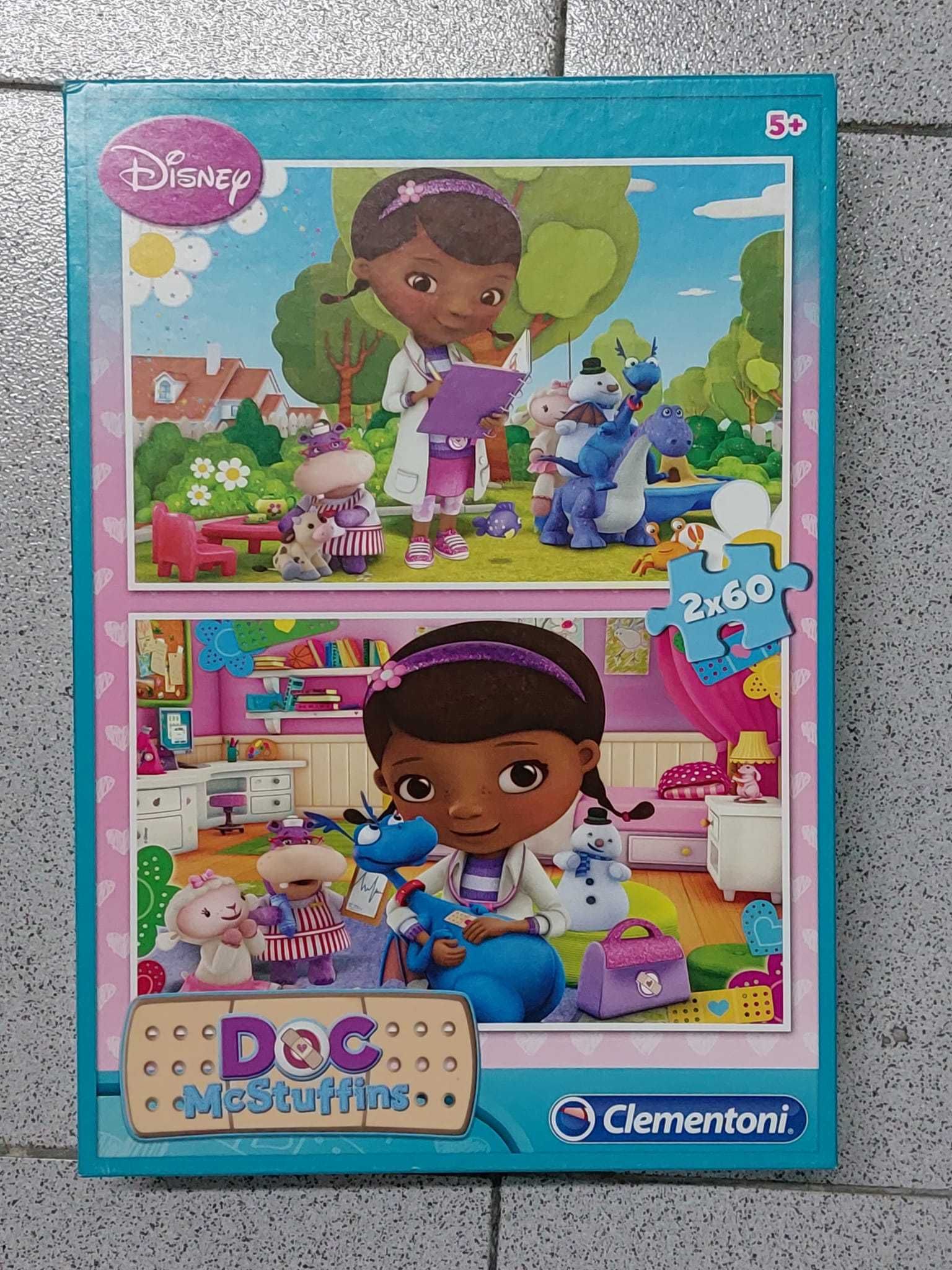 Puzzles Infantis Frozen, Mickey, Doutora Brinquedos, Bela, Animais