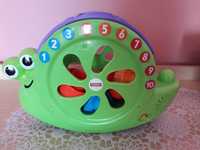 Fisher Price sorter ślimak grający