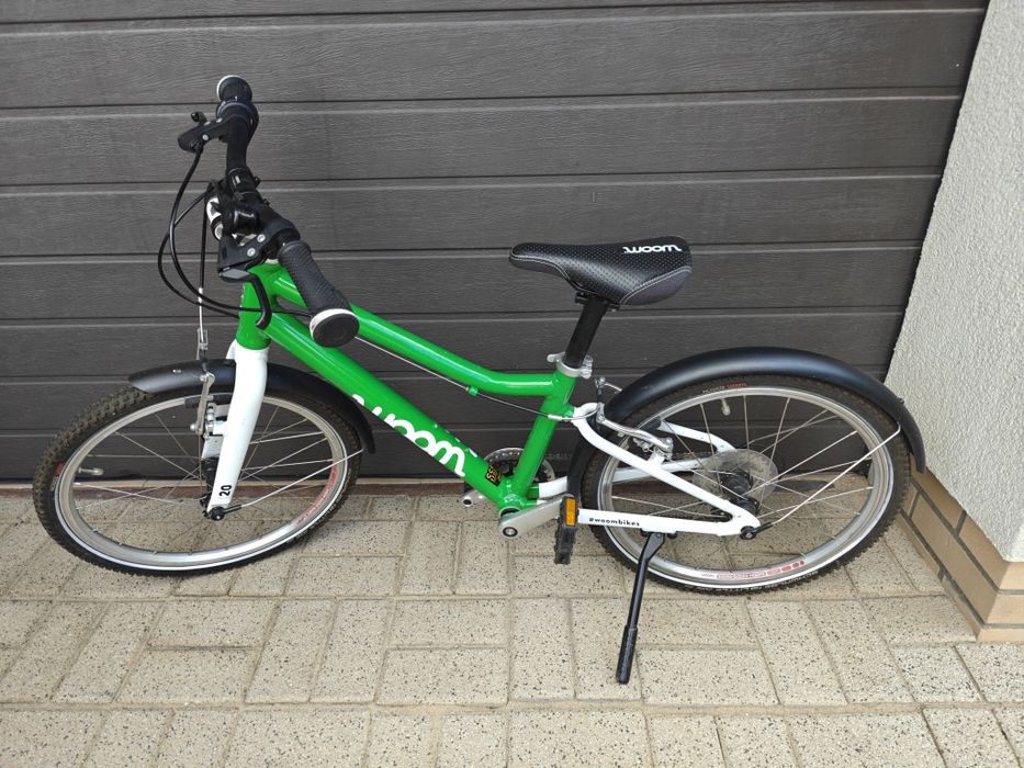 Rower dziecięcy Woom 4 zielony