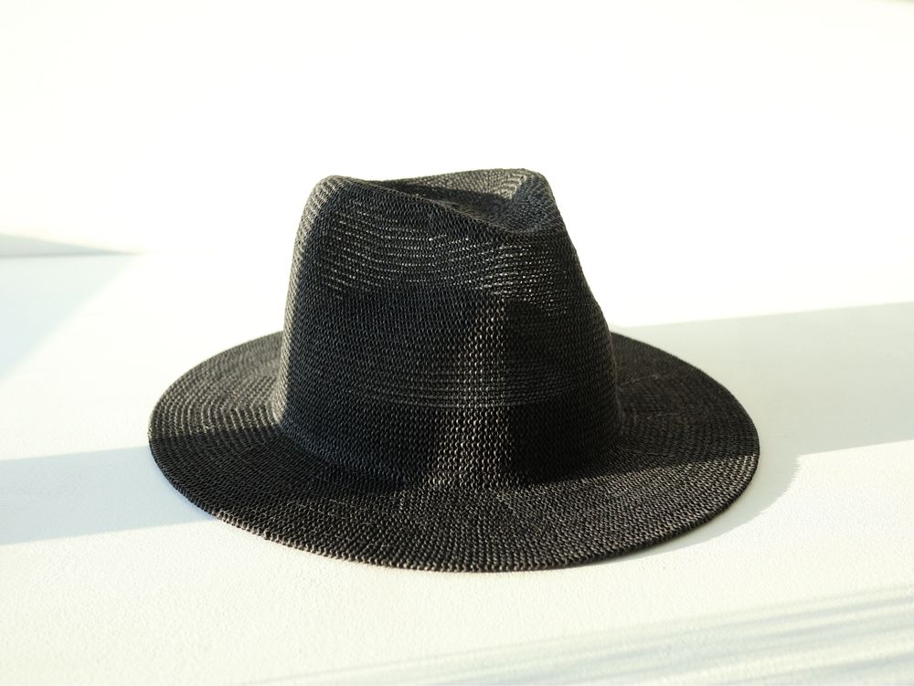 Чоловічий жіночий капелюх федора шляпа унісекс чорний
