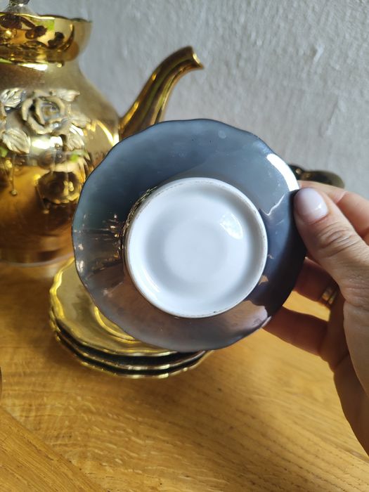 Набір чайний золотий