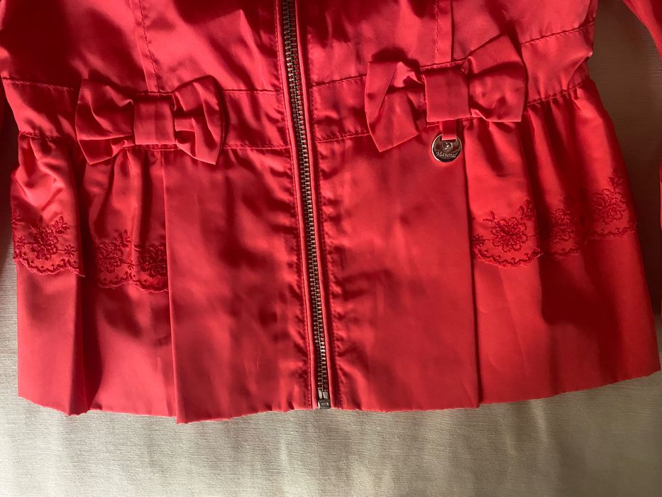 Parka salmão menina Mayoral