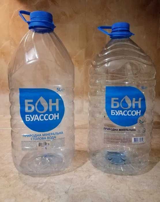Бутыли пластиковые 5 литров с крышкой и ручкой
