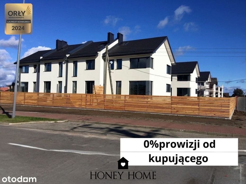 Dom szeregowy ze 100m ogrodem!