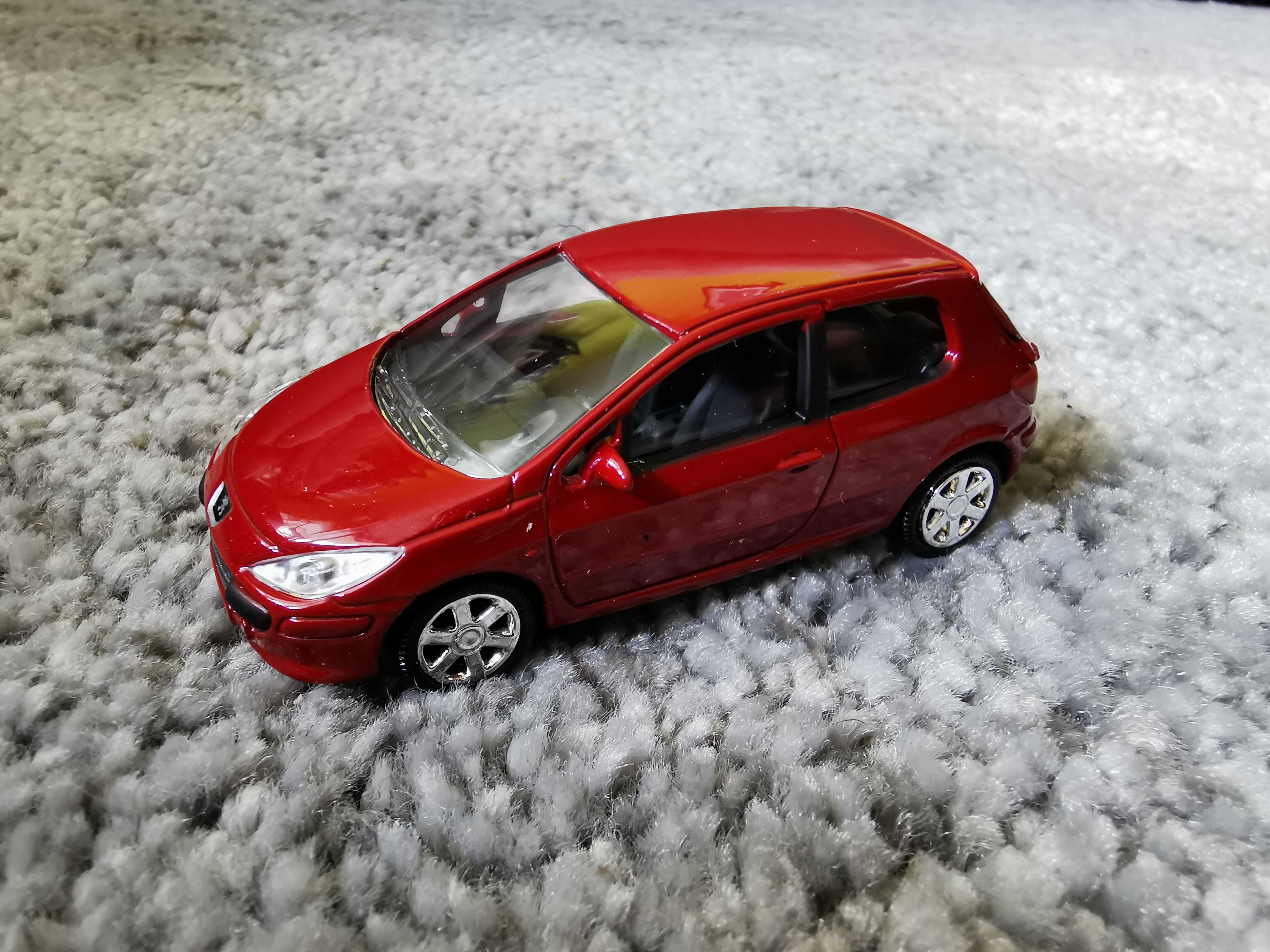 Peugeot 307, model 3inch, 1:64