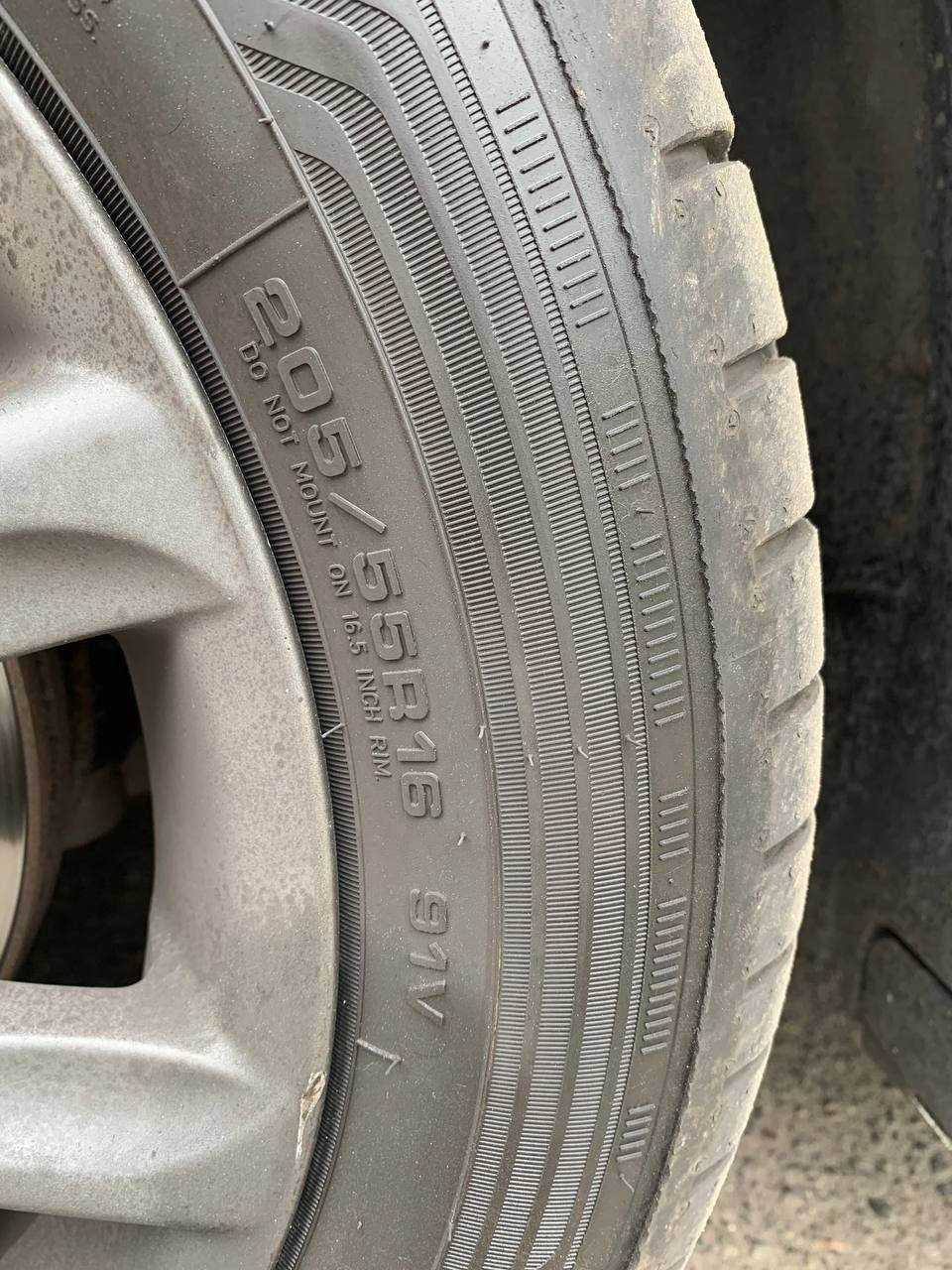 Диски Toyota/Lexus R16 5*114.3 + Goodyear Eagle Sport 2 205/55 R16 91V