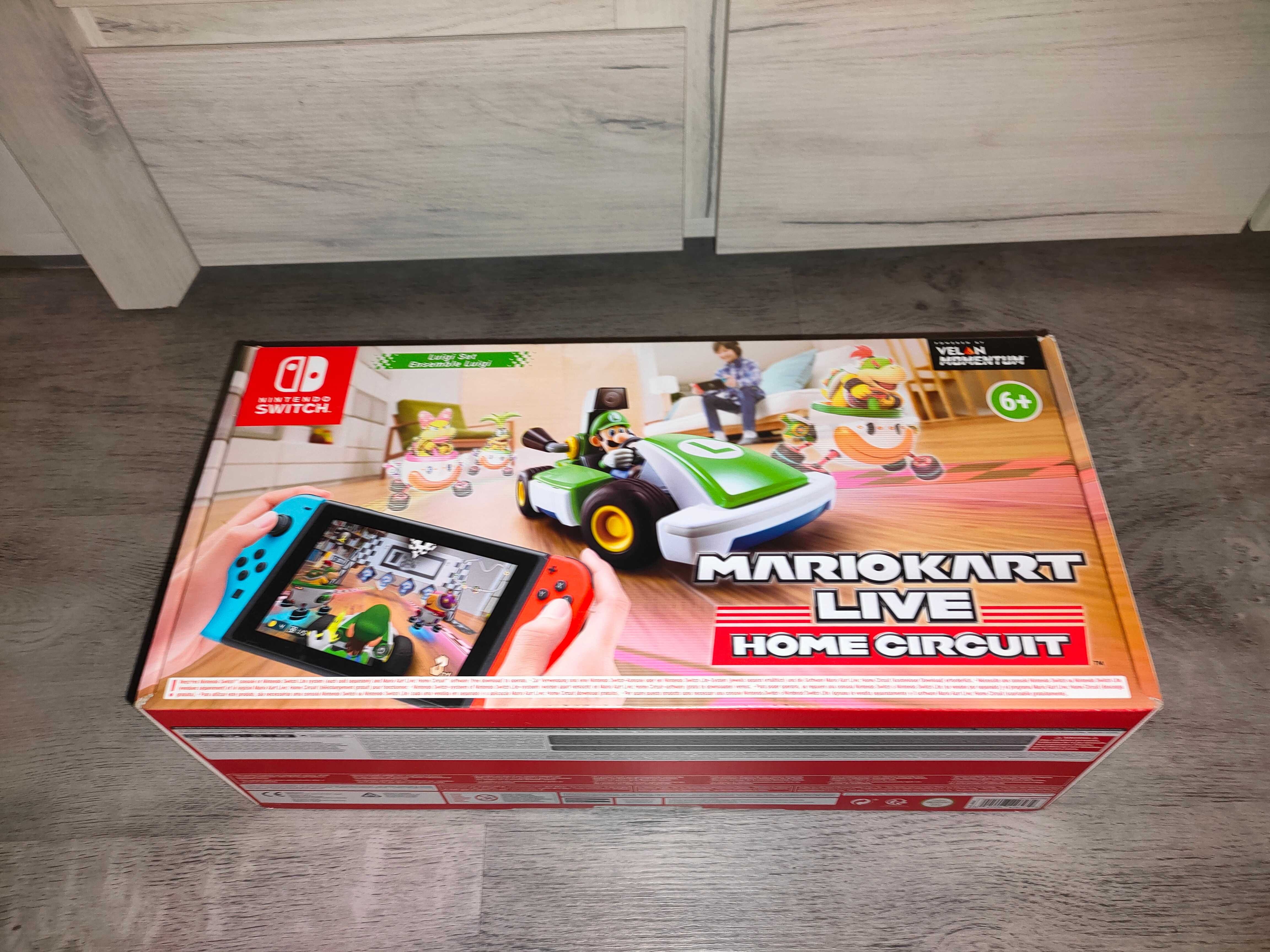 Zestaw Gra Mario Kart Live Home Circuit Luigi nintendo switch nowy!!