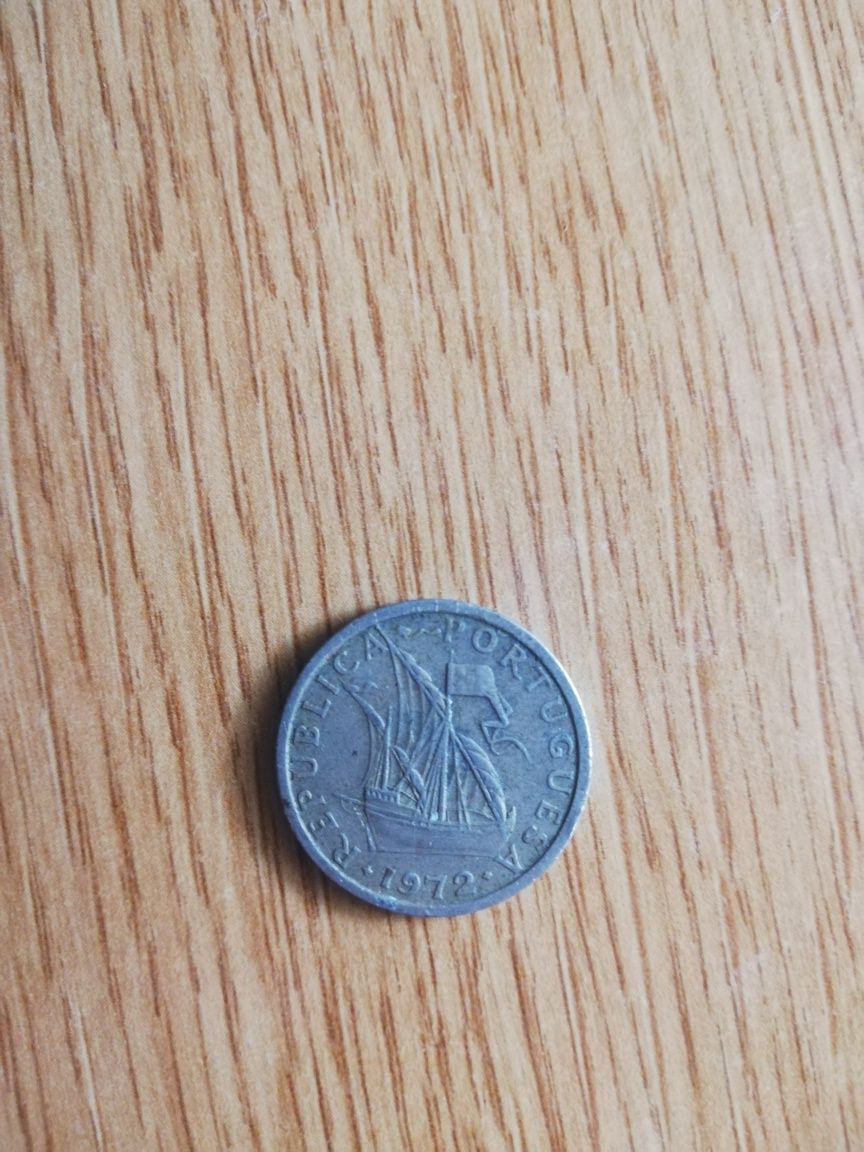Moeda 2,5 escudos 1972