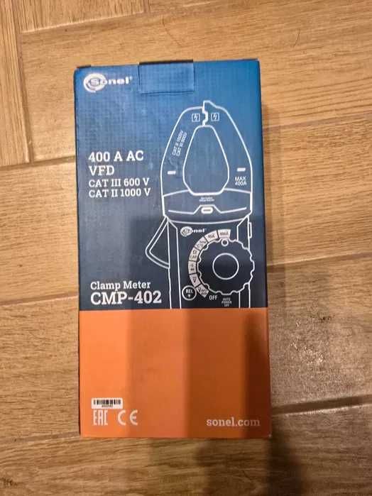 Miernik cęgowy cyfrowy Sonel CMP-402 WMGBCMP402