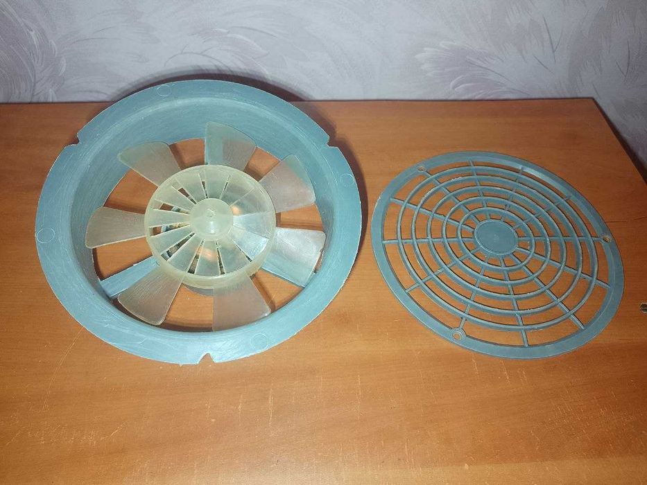 БЕЗКОШТОВНА ДОСТАВКА Вентилятор до витяжки діаметр 175мм, висота  80мм