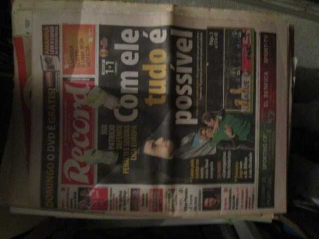 jornais antigos SCP Sporting Competições europeais UEFA