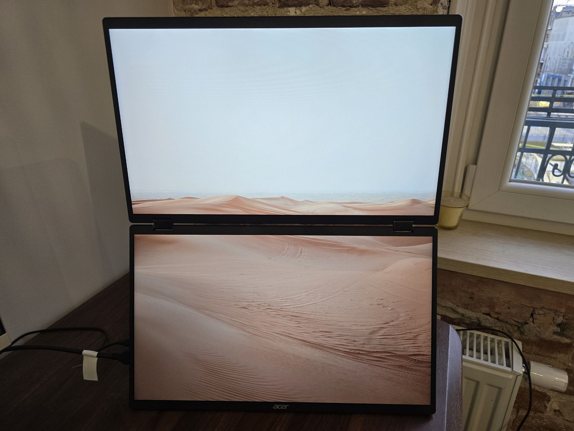 Monitor przenośny ACER PD193Q IPS 100HZ. Idealny stan, gwarancja X-KOM