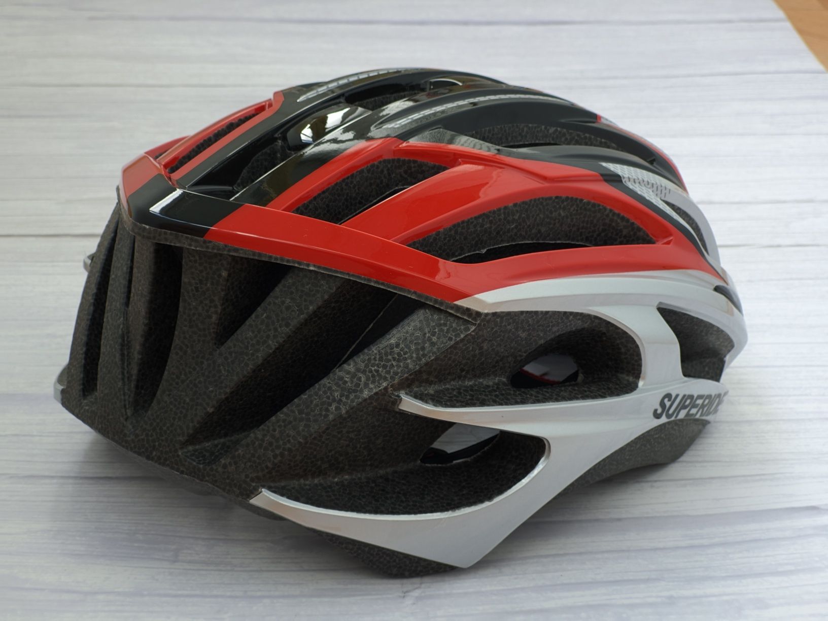 Велошлем SUPERIDE-81 Silver, велосипедный шлем для велосипеда