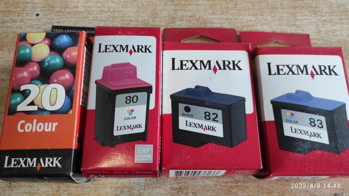 Картриджи lexmark