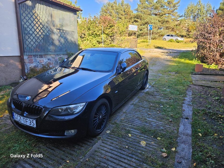 BMW Seria 3 BMW 330d Cabriolet E93 | 3.0 Diesel 245 KM | MANUAL | Czarny | 2009r
