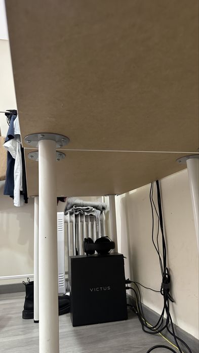 Mesa branca ADILS (IKEA), 100x60cm