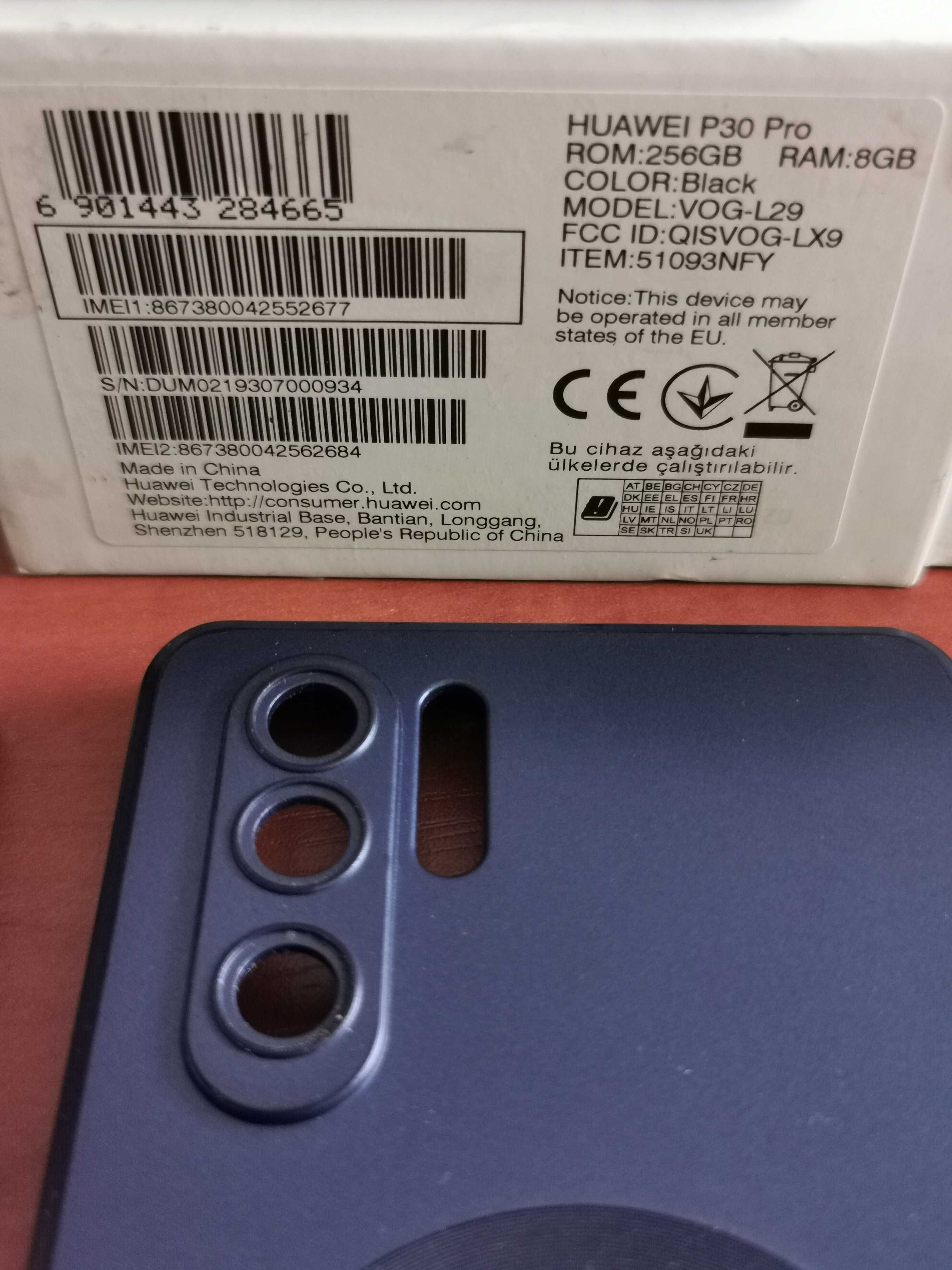 Huawei p30 pro 8/256 Dual sim black