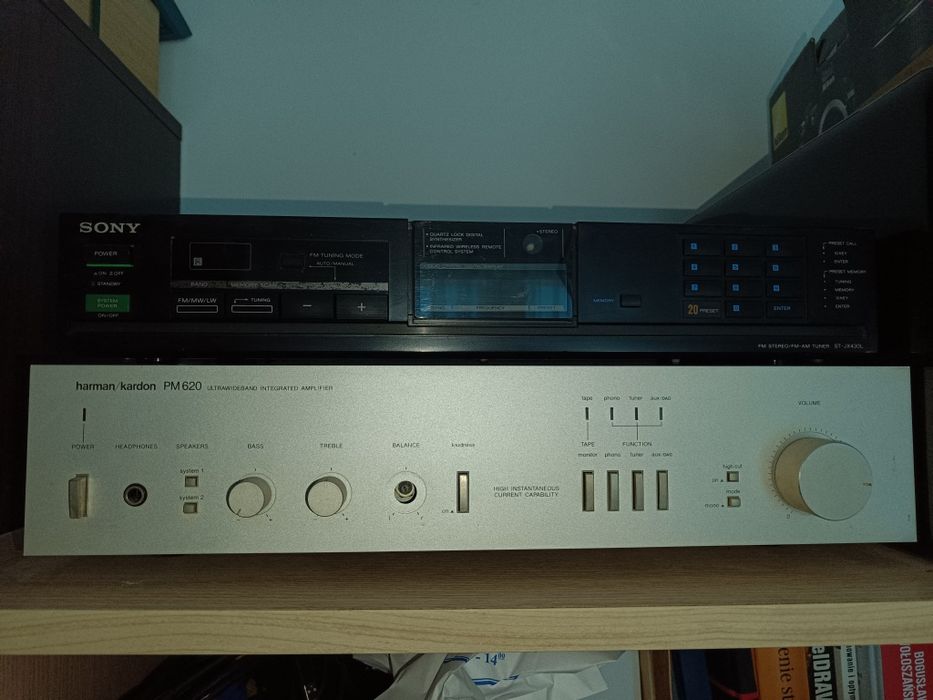 Harman Kardon Pm 620 + tuner Sony ST-Jx430L