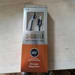 Kabel magnetyczny, ładowarka, apple lightning/micro usb/type-c, nowa