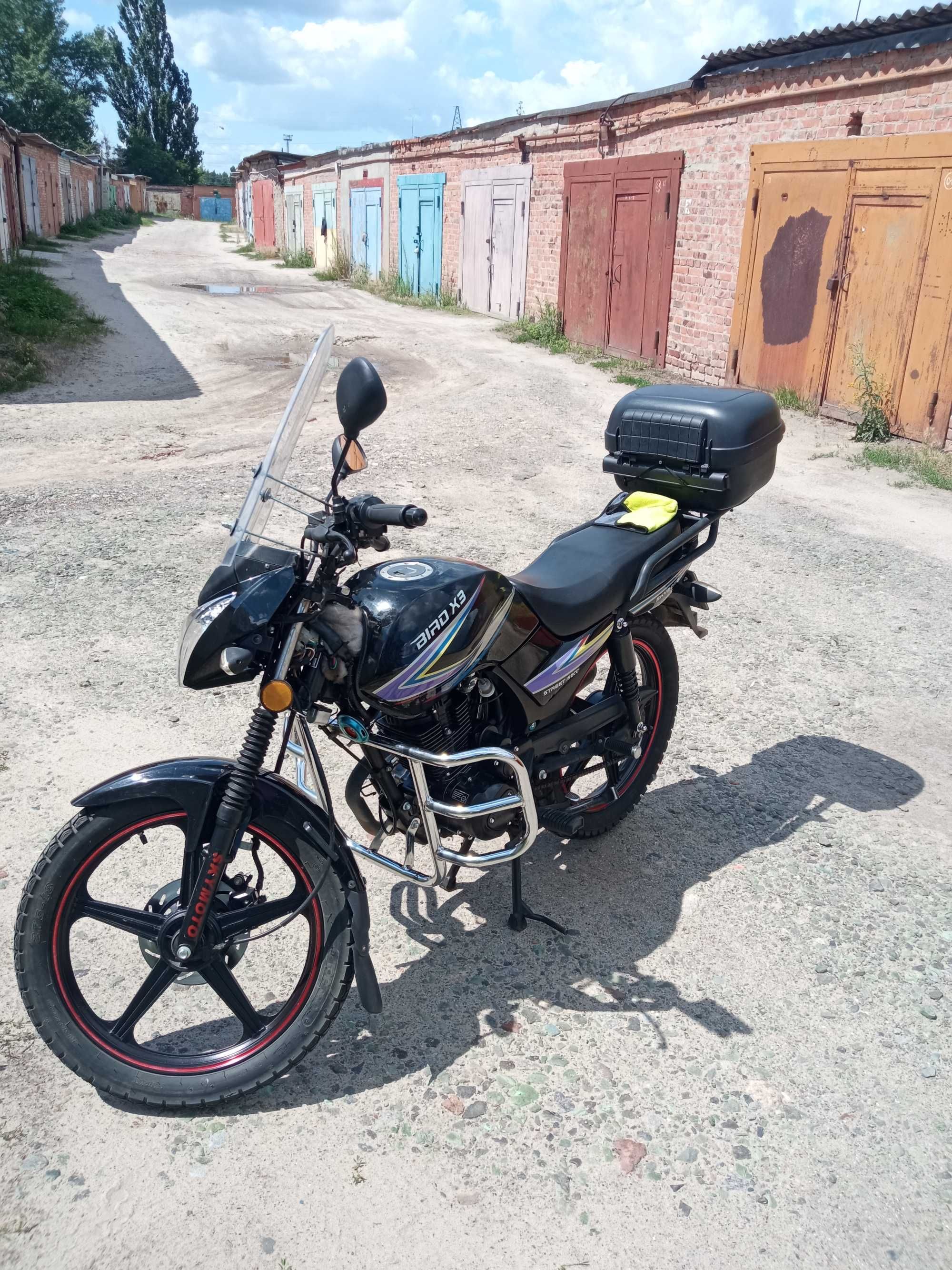 SKYMOTO BIRDX3 Чорний 150 кубов