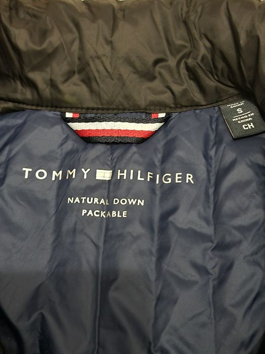 Оригінал 100% чоловічий натуральний пуховик tommy hilfiger  s