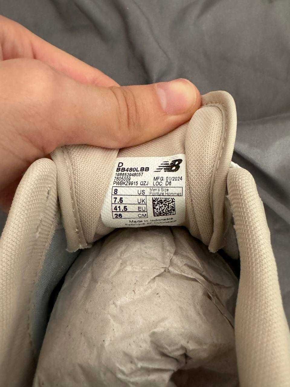 Кросівки New Balance BB480 розмір 42-44 ОРИГІНАЛ | BB480LBB