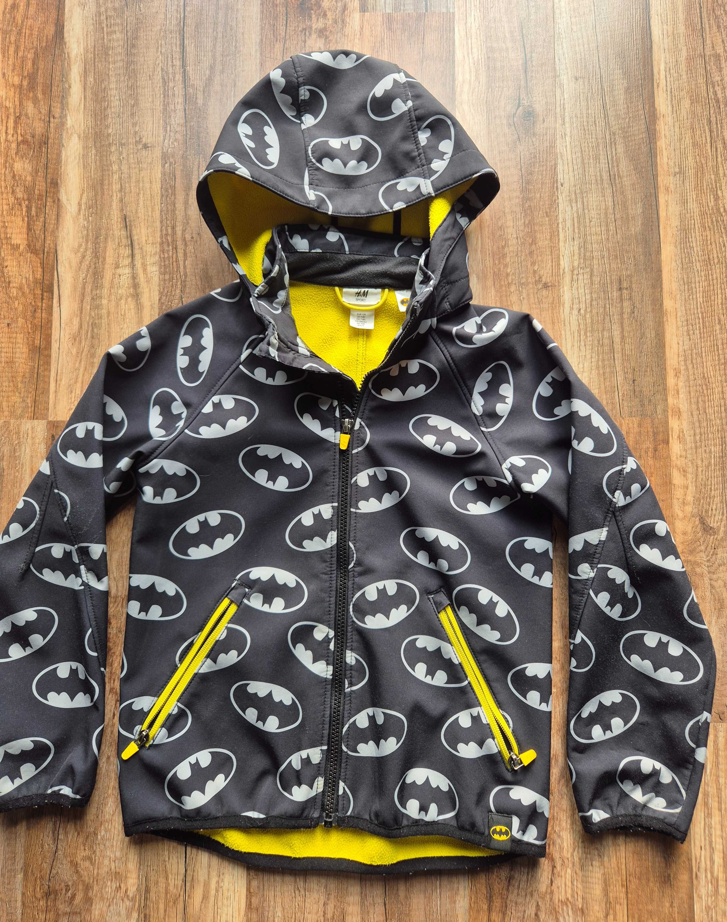 H&M kurtka softshell z polarem r. 128 ( 7-8 lat)