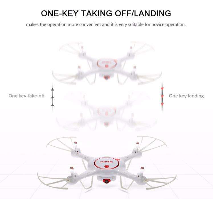 DRONE QUAD-COPTER SYMA X5UC 2.4G -4 Canais com Gyro + Camera HD