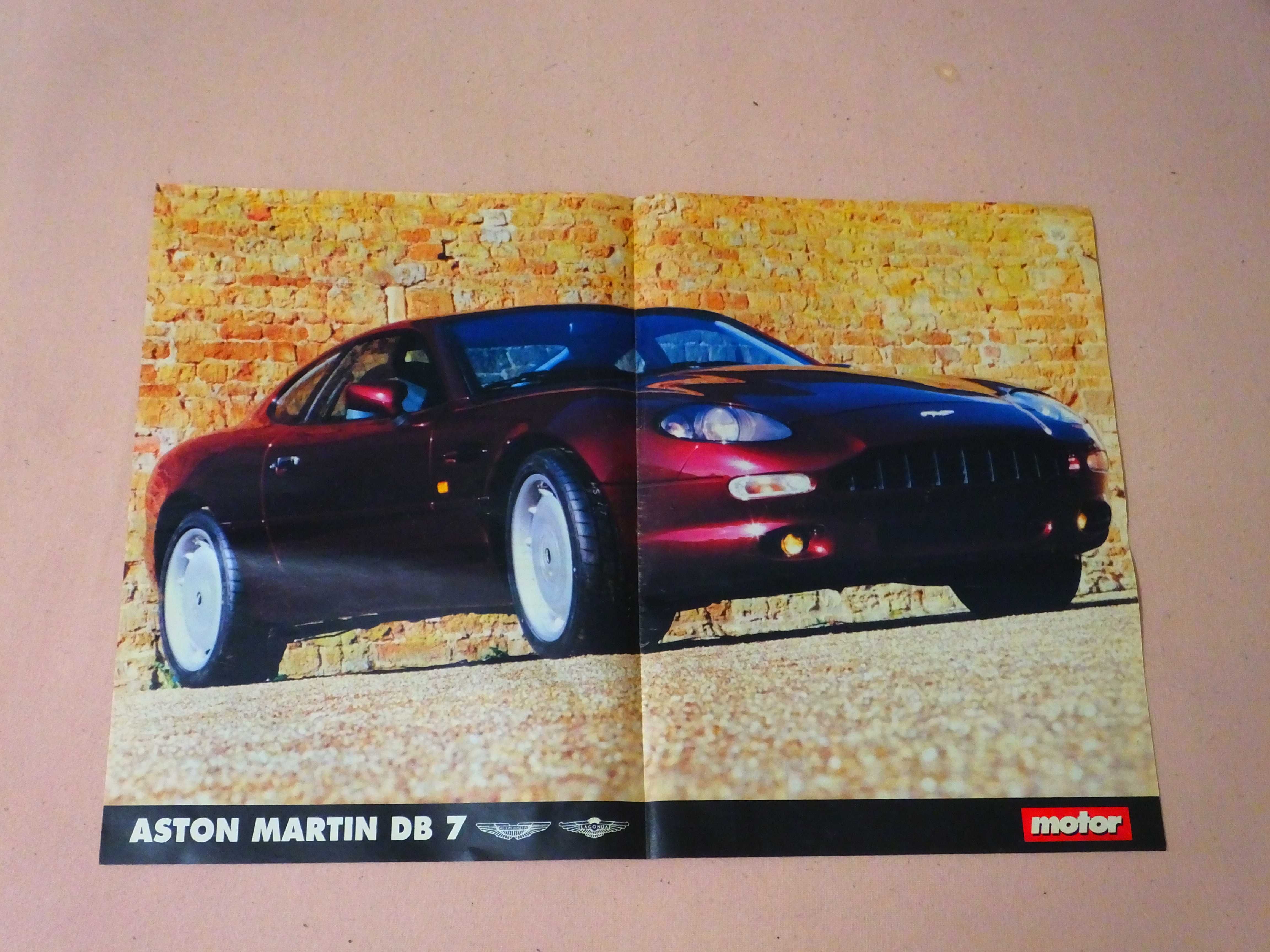 Aston Martin DB 7 - plakat, poster