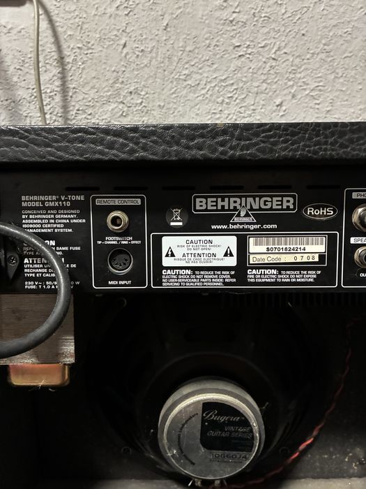 Behringer v-tone gmx 110 комбік на 30 ват