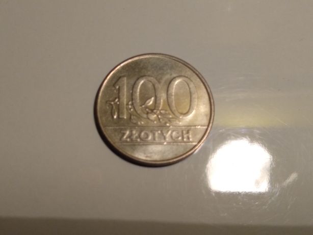 Moneta 100 zl 1990