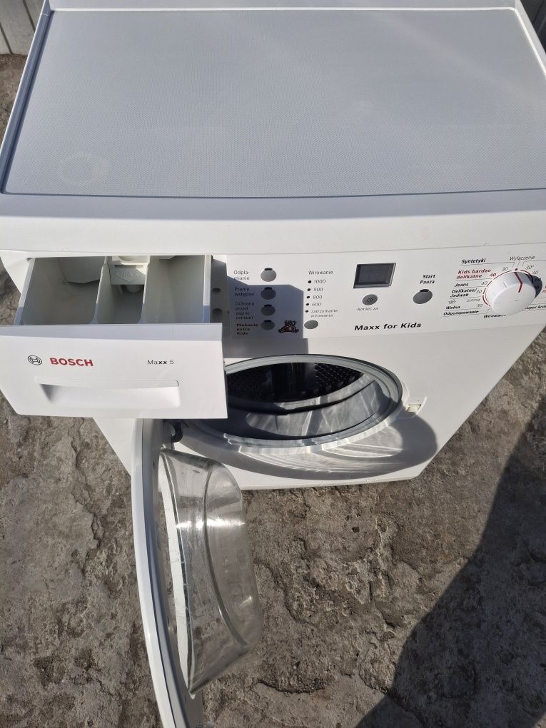Bosch Maxx for kids 5,5 kg slim gwarancja pisemna dostawa gratis l