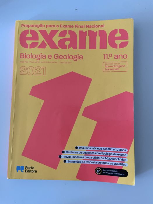 Livro de preparação exame nacional Biologia e Geologia