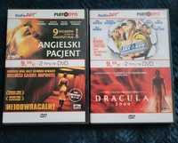 Film Dvd Angielski pacjent, Nieodwracalne, Dracula 2000, Jay i cichy b