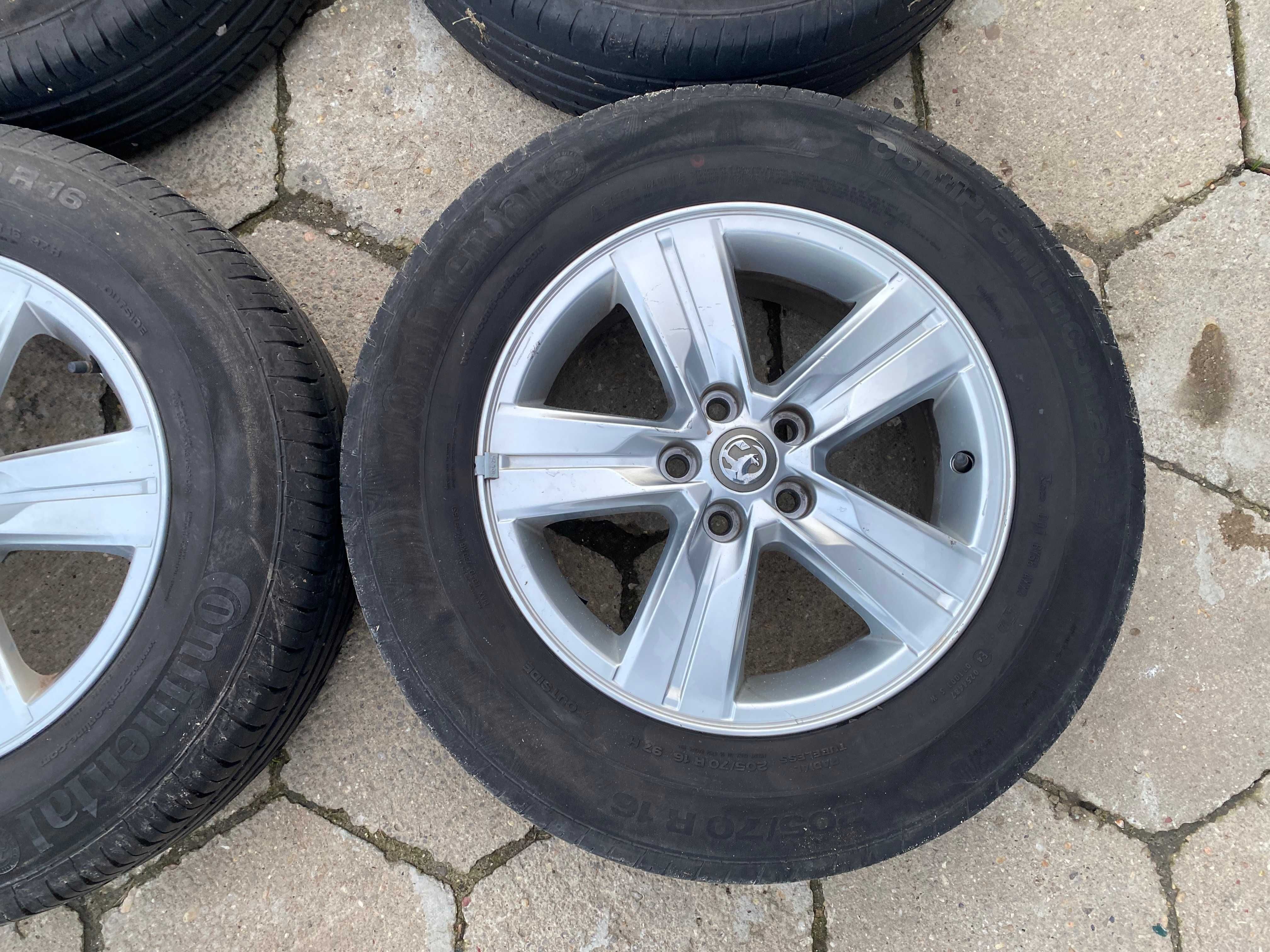 Alufelgi 16 5x105 Opel Astra Mokka Chevrolet Trax koła 205/70 R16