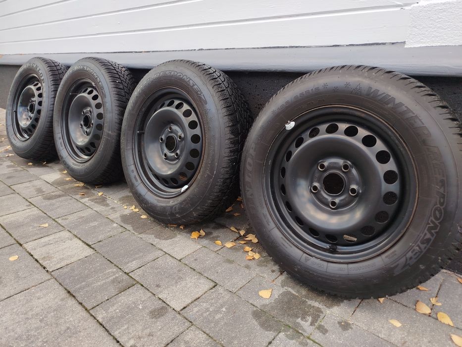 Koła zima 15" 5x112 VW Golf 6 VW Jetta VW Caddy Dunlop 195 65 R15
