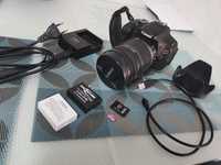 Canon EOS600D + Lente Canon 18-200 + acessórios