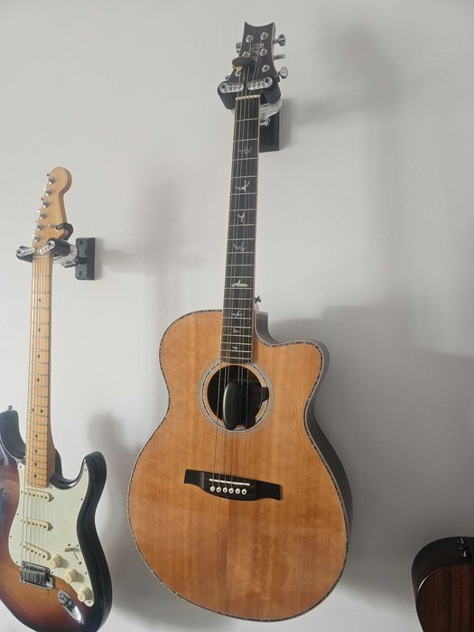 Gitara akustyczna PRS SE A60E Natural - Plekowana!