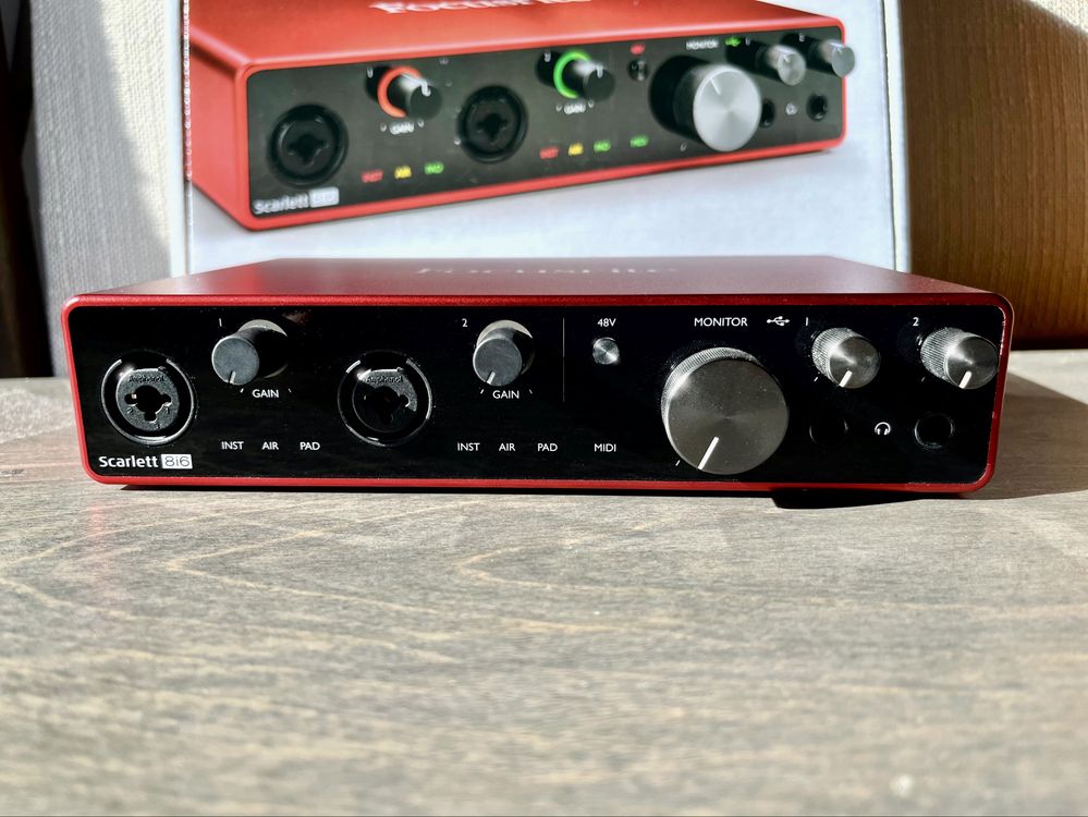 Focusrite Scarlett 8i6 3rd Gen | Interfejs audio USB