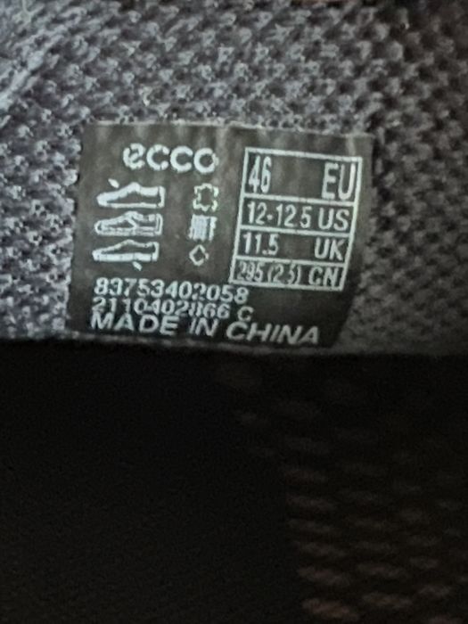Оригінальні Кросівки ECCO - Biom Fjuel шкіра 46р.29.5см.