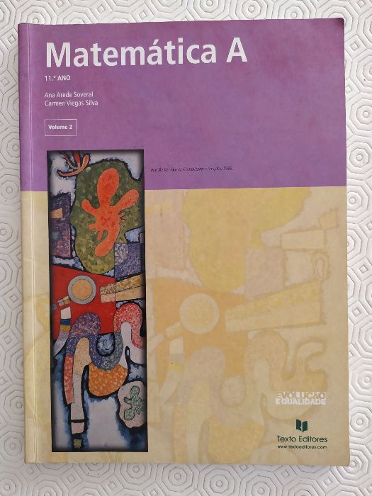 Matemática A 11º ano - Volumes 1, 2 e 3.