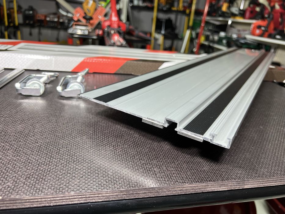 Направляющая шина YATO YT-821534 для пилы Алюминиевая 1 м  + струбцины