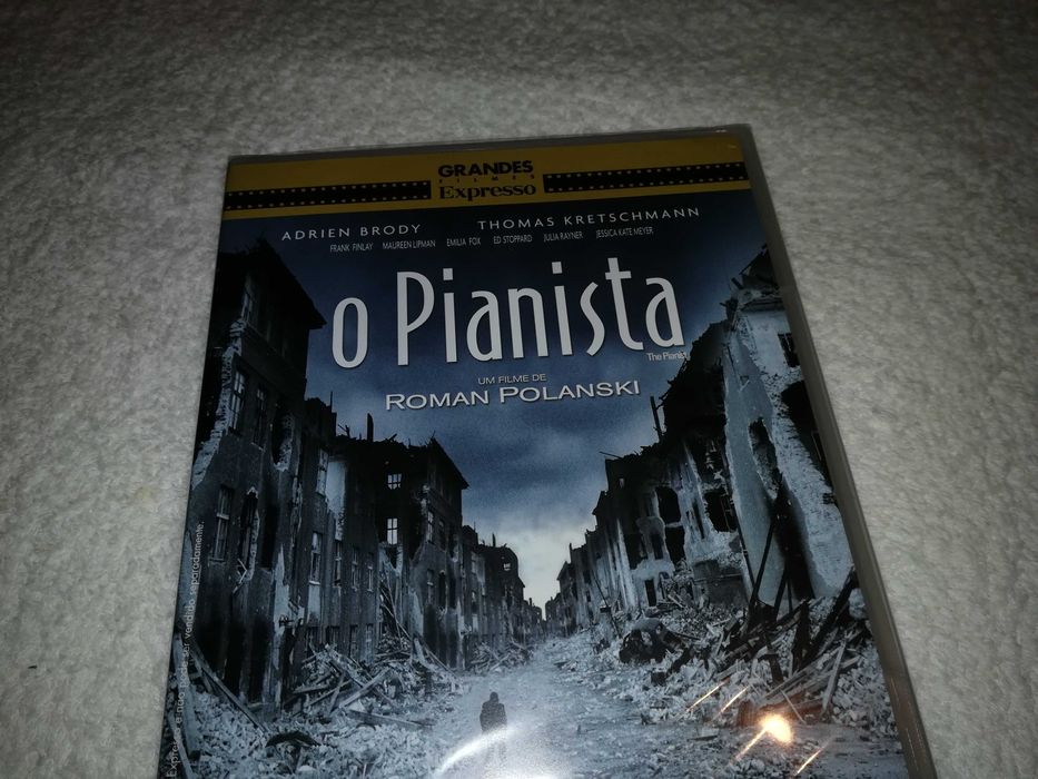 o pianista (filme/dvd) de roman polanski - novo selado