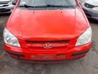 Hyundai Getz 2004r. 1.1 benzyna 47kW/64KM maska przòd 235/24