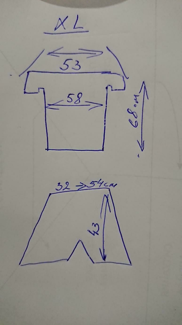 Комплект Костюми літні.  Футболка +Шорти. Костюмы летние.L(52), XL(54)